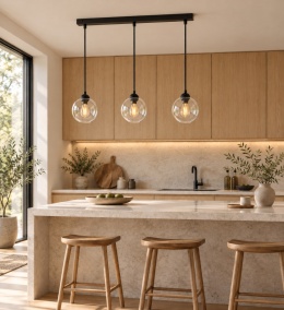 Lampa wisząca 3xE27 MIRAGE BLACK