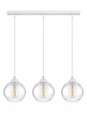 Lampa wisząca 3xE27 MIRAGE WHITE