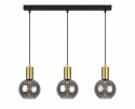 Lampa wisząca 3xE27 SUPRA BLACK/GOLD