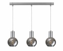 Lampa wisząca 3xE27 SUPRA SILVER