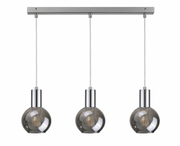 Lampa wisząca 3xE27 SUPRA SILVER