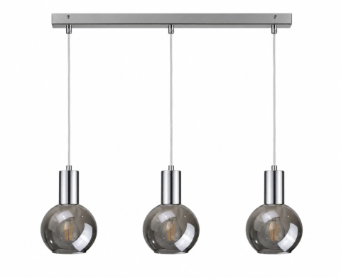 Lampa wisząca 3xE27 SUPRA SILVER