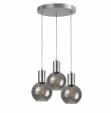 Lampa wisząca 3xE27 SUPRA SILVER
