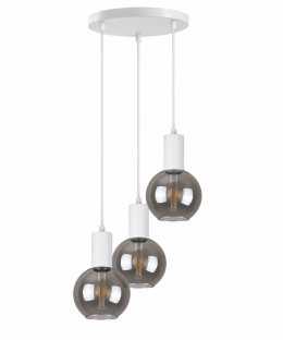 Lampa wisząca 3xE27 SUPRA WHITE