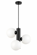 Lampa wisząca 3xE27 TUBE BLACK/WHITE