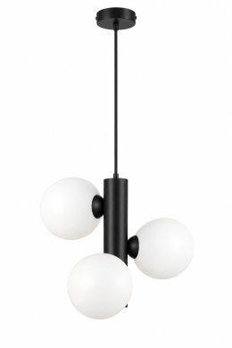 Lampa wisząca 3xE27 TUBE BLACK/WHITE