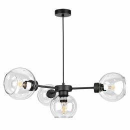 Lampa wisząca 4xE27 Kaliope Clear