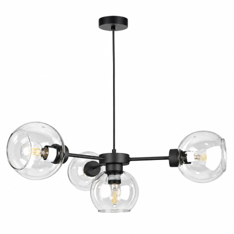 Lampa wisząca 4xE27 Kaliope Clear