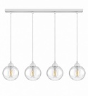 Lampa wisząca 4xE27 MIRAGE WHITE