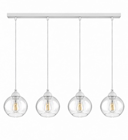 Lampa wisząca 4xE27 MIRAGE WHITE