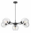 Lampa wisząca 6xE27 Kaliope Clear