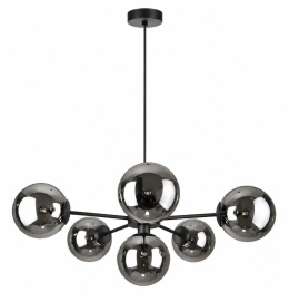 Lampa wisząca 6xE27 Kaliope II Smoky
