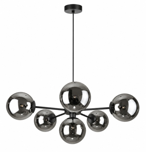 Pendant lamp 6xE27 Kaliope II Smoky