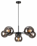 Lampa wisząca 6xE27 Kaliope Smoky