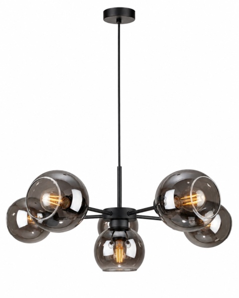 Lampa wisząca 6xE27 Kaliope Smoky