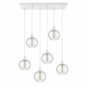 Lampa wisząca 6xE27 MIRAGE WHITE