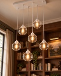 Lampa wisząca 6xE27 MIRAGE WHITE