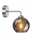 Kinkiet 1xE27 PLUTON SILVER