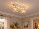 Lampa sufitowa 2xE27 NICOLETA 802