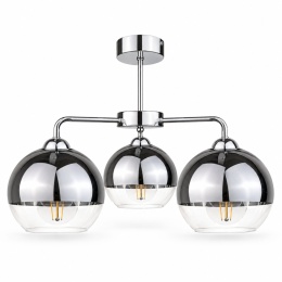 Lampa sufitowa 3xE27 ICE SILVER