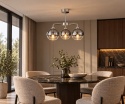 Lampa sufitowa 3xE27 ICE SILVER