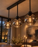 Lampa sufitowa 3xE27 MERA BLACK