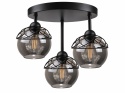 Lampa sufitowa 3xE27 MERA BLACK