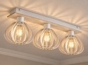 Lampa sufitowa 3xE27 NICOLETA 803