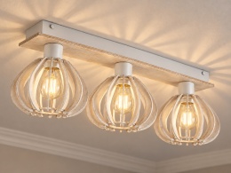 Lampa sufitowa 3xE27 NICOLETA 803