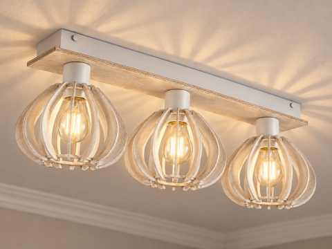 Lampa sufitowa 3xE27 NICOLETA 803