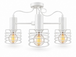 Lampa sufitowa 3xE27 RUNE WHITE