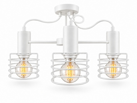 Lampa sufitowa 3xE27 RUNE WHITE