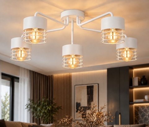 Lampa sufitowa 5xE27 ATOLLO