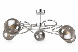 Lampa sufitowa 5xE27 BLOM SILVER