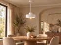 Lampa wisząca 1xE27 BOSSI II GOLD/WHITE