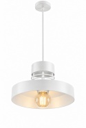 Lampa wisząca 1xE27 BOSSI WHITE
