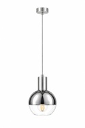Lampa wisząca 1xE27 ICE SILVER