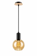 Lampa wisząca 1xE27 JANTAR WOOD