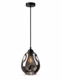 Lampa wisząca 1xE27 LOKI BLACK