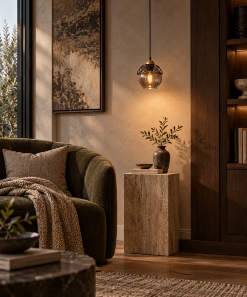 Lampa wisząca 1xE27 MERA BLACK/GOLD