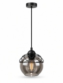 Lampa wisząca 1xE27 MERA BLACK