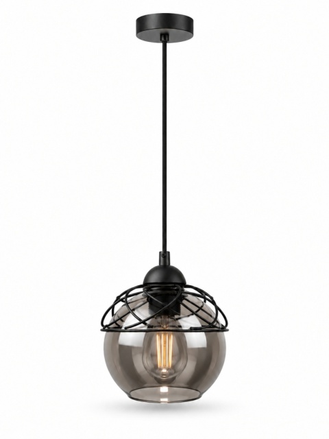 Lampa wisząca 1xE27 MERA BLACK