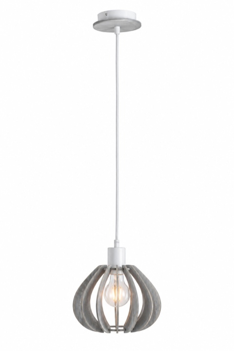 Lampa wisząca 1xE27 NICOLETA GREY 831