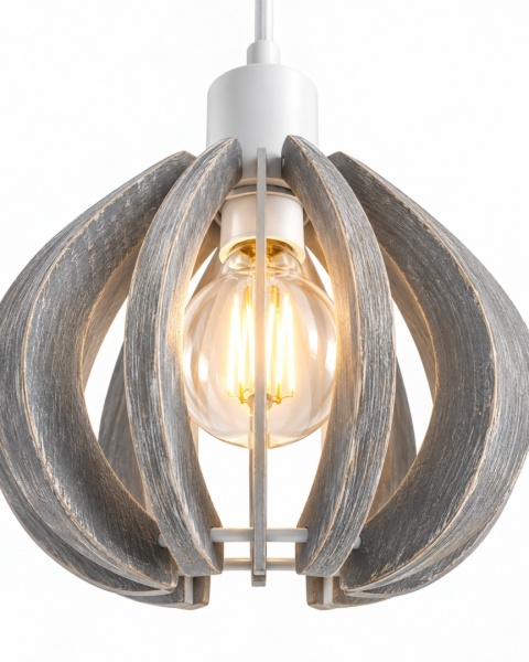 Lampa wisząca 1xE27 NICOLETA GREY 831