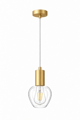 Lampa wisząca 1xE27 VERRE GOLD