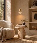Lampa wisząca 1xE27 VERRE GOLD