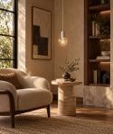 Lampa wisząca 1xE27 VERRE SILVER