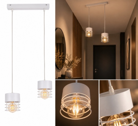 Lampa wisząca 2xE27 ATOLLO