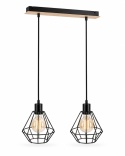 Lampa wisząca 2xE27 ATWOOD