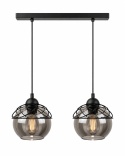Lampa wisząca 2xE27 MERA BLACK